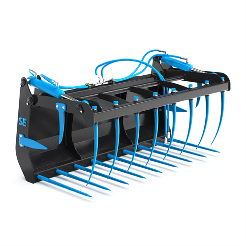 Euro with stop Silage grab 1800mm, 2 cyl