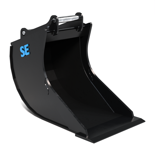 VA-skopa med S50 fäste till grävmaskin framifrån